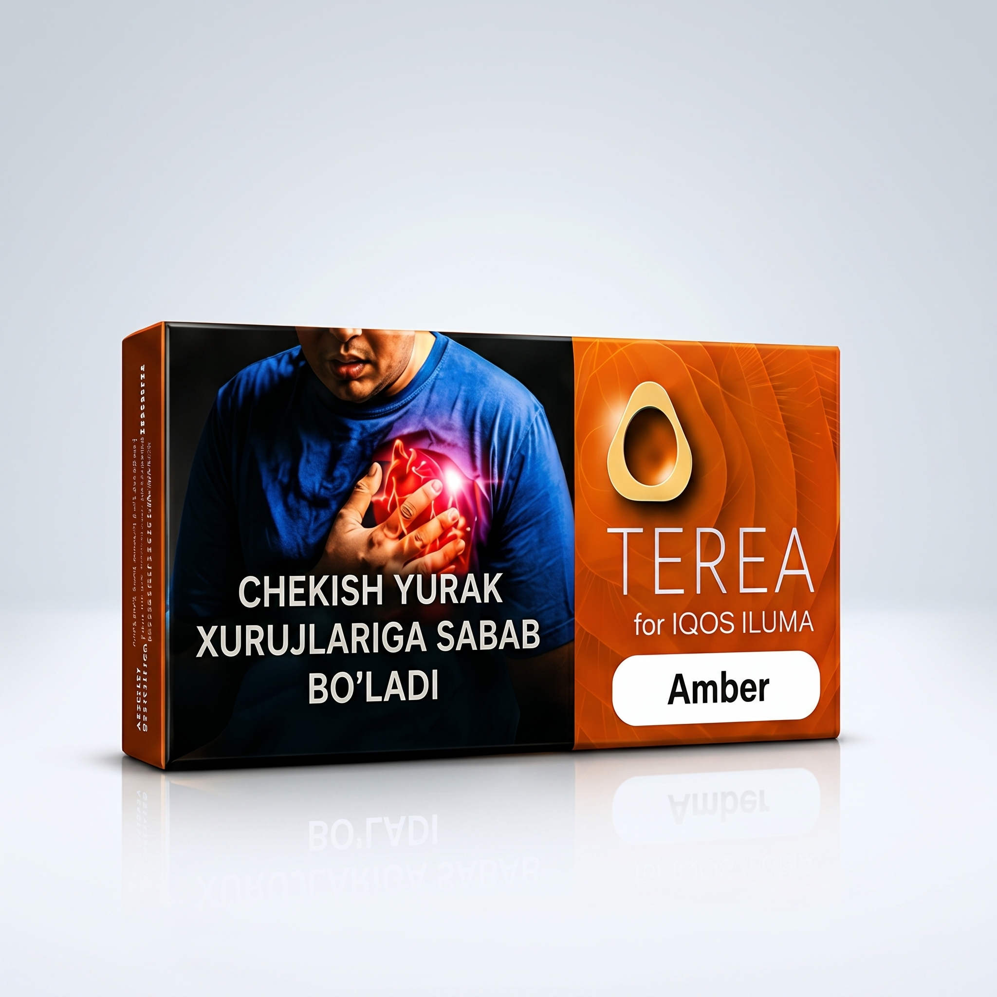 IQOS TEREA Amber Uzbekistan | Rich & Creamy Tobacco Flavor