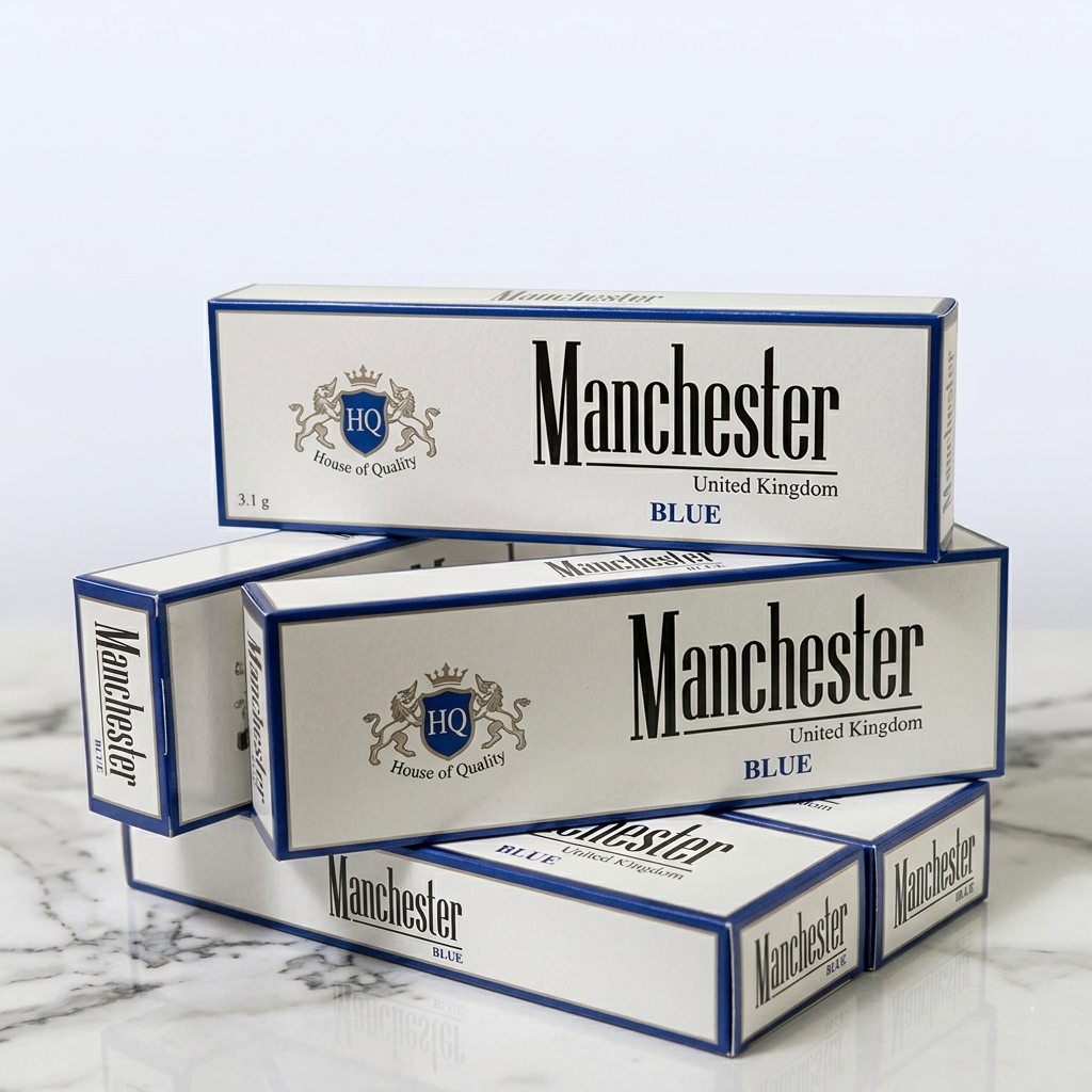 Manchester Blue Cigarettes | Smooth Premium Blend