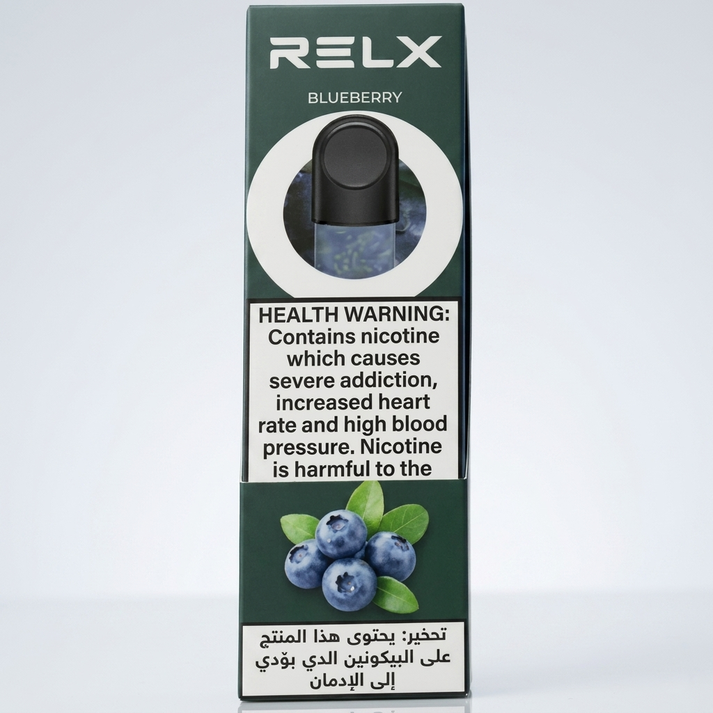 RELX Pod Pro Blueberry Disposable Vape Pod