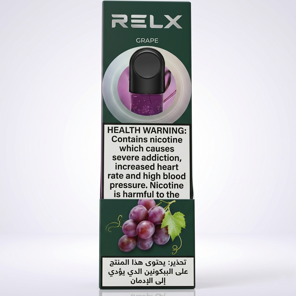RELX Pod Pro Grape Disposable Vape Pod