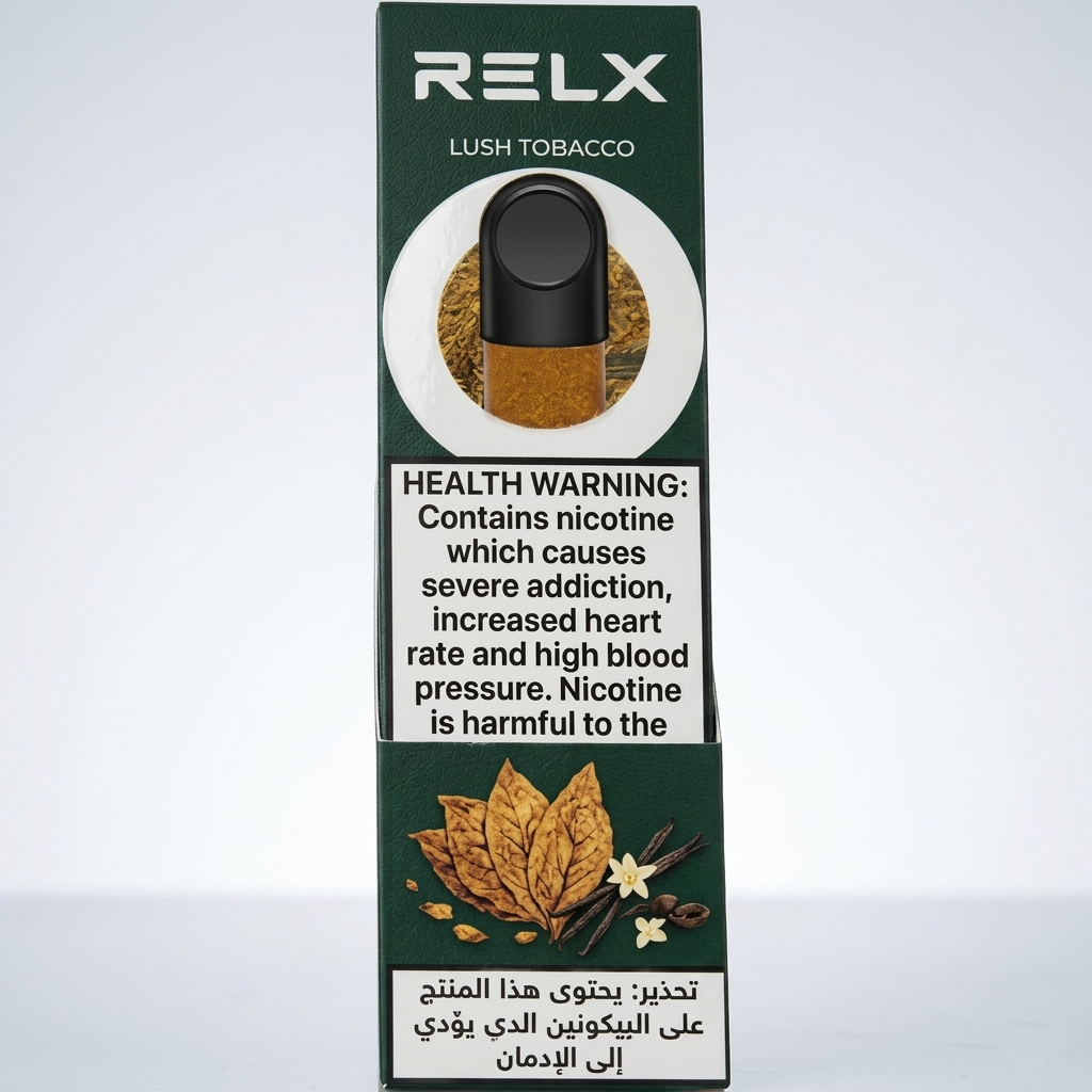 RELX Pod Pro Lush Tobacco Disposable Vape Pod