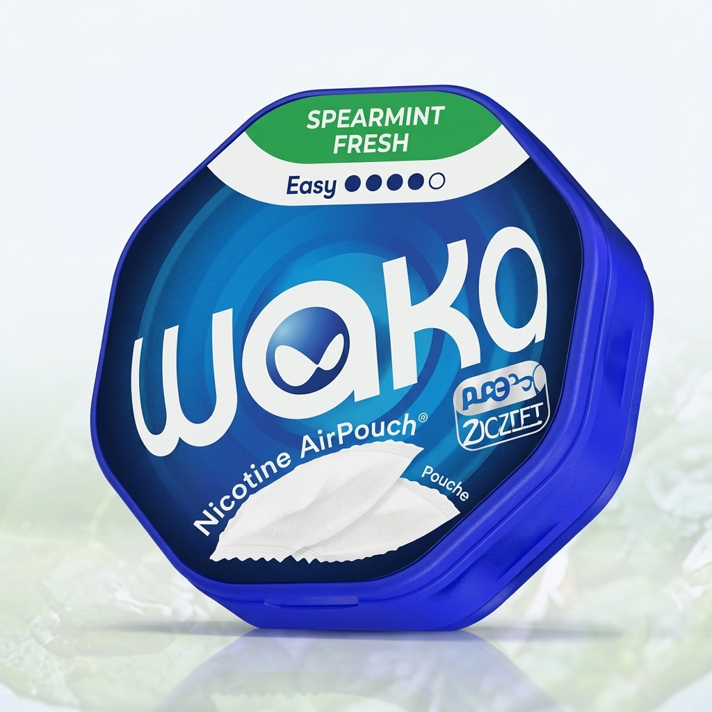 Waka Spearmint Fresh 11mg Nicotine AirPouch | Cool Spearmint Mild