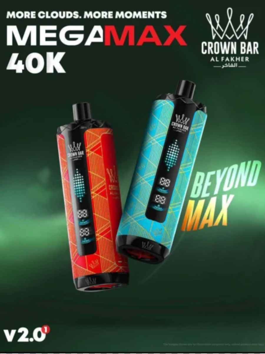 Crown Bar Al Fakher MegaMax 40K Puffs Disposable Vape