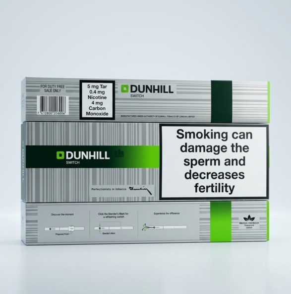 Dunhill Switch Cigarettes