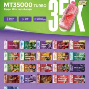 Lost Mary MT35000 Turbo 35000 Puffs Disposable Vape – 2% Nicotine