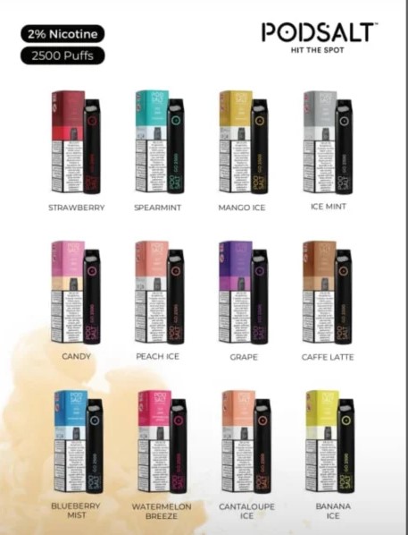 Pod Salt GO 2500 Puffs Disposable Vape